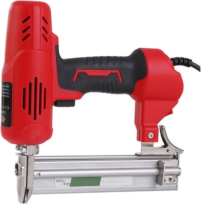 Elektrisch Spijkerpistool - Tacker Nietmachine - Meubels Maken - Krachtige Motor - F30 - Grijs