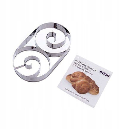 Orion Roestvrij Staal Croissant Koekjesvorm 13 cm