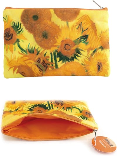 Lanzfeld Van Gogh - Etui - Make-up tasje - Zonnebloemen