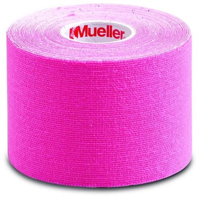 Mueller Kinesiotape | Kinesiology Tape | elastische sporttape| roze | voorkomt blessures | 100 % hoogwaardig katoen| correctie lichaamshouding