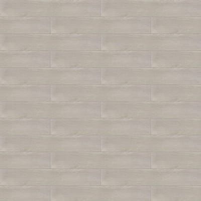 Froadp PVC-vloerbedekking 5 m² in rookgrijs Zelfklevende tegels Vinylvloer kliksysteem Vinyl vloerbedekking met houteffect voor vloerverwarming 36 tegels - 91,44 cm x 15,24 cm x 2 mm