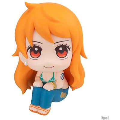 9,5 cm ONE PIECE Anime Model Kijk Omhoog Luffy/Zoro Actiemodel Q Versie Kawaii Nami/Sanji Figuurtje PVC Verzamelfiguur Speelgoed