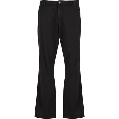 Urban Classics - Basic Chino Broek rechte pijpen - Taille, 28 inch - Zwart