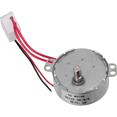 DC Motor Borstelloos Micro Reductie Synchroon Richting CW Elektrische Apparatuur 5RPM 24V 50TYC