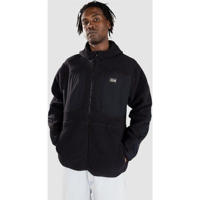 Mountain Hardwear HiCamp Fleece Zip Hoodie zwart