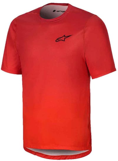 Alpinestars Bicycle A-dura Rise Korte Mouw Enduro Trui Rood XL Man