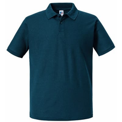 Russell Heren Authentic Eco Poloshirt (Benzineblauw)