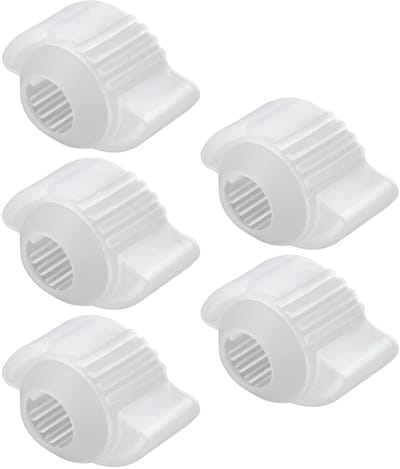 Dailygoods- Deurknopafdekkingen 5 Stuks - Zachte Siliconen - Comfortabele Grip - Veilige Deurknopbescherming - Geschikt voor Ouderen/Kinderen - Duurzaam Materiaal - Deurknophoes