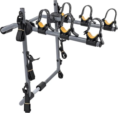 Fietsendrager Kofferbak - Fietsdrager Auto - Fietsen Vervoeren - Band Montage Systeem - 83.8 x 45.7 x 16.5 cm - Zwart