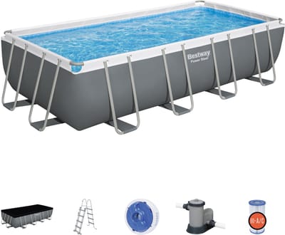 kit voor bovengronds zwembad 5,49 x 2,74 x 1,22 m - bestway - 56465