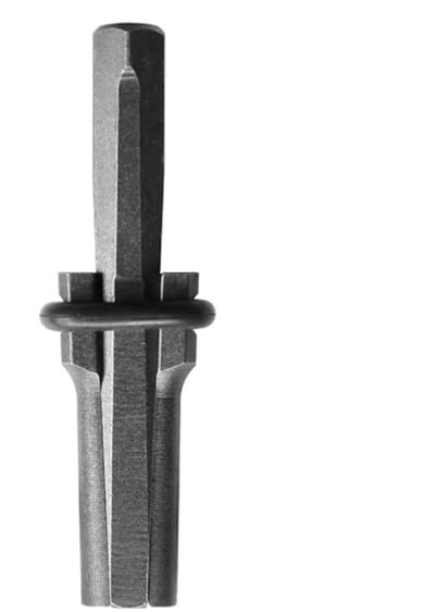 Splijtwiggen Set - Wig en Veerschijven - Stenen Splijten - Robuust Ijzeren Materiaal - 23mm - Zilverkleurig