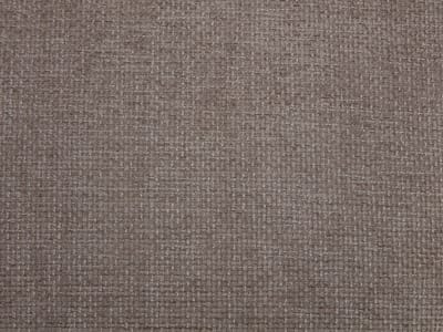 Vente-unique Set van 4 stoelen van stof met textuur en zwart metaal - Taupegrijs - VOSINIA