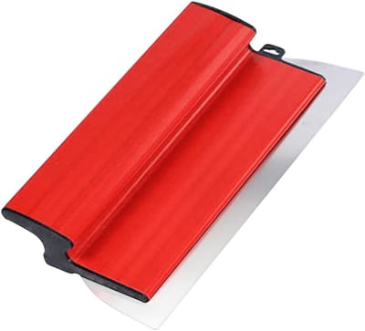 Putty Set met Plat Spatel van 25 cm voor Glad Pleisterwerk, Muurconstructie en Behangwerk, Inclusief RVS Blade voor Grote Werkgebieden