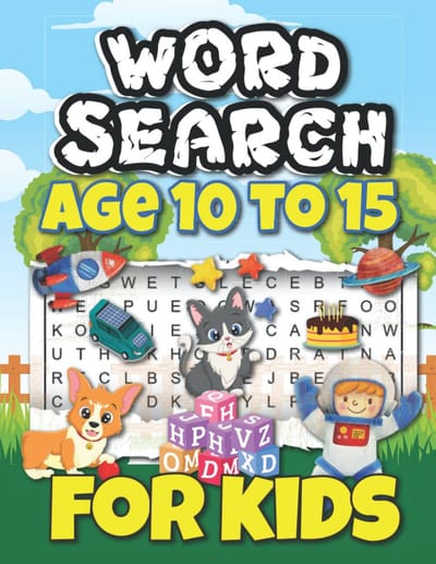 Woordzoekers Puzzels voor Kinderen 10-15 Jaar met Oplossingen