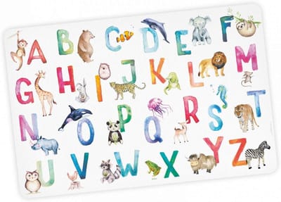Bureauonderlegger Vinyl - Tafelbeschermer Kinderen - Knutselen en Tekenen - Scheurvast en Wasbaar - 60 x 395 cm - Meerkleurig
