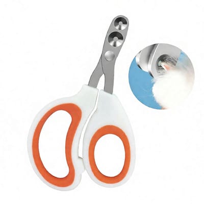 nagelknipper hond nagelknipper kat-Huisdieren nagelschaar – 2mm + 3mm gaatjes – voor kleine dieren (oranje)-Belle's product