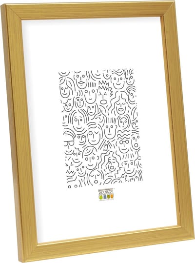 Deknudt Frames fotolijst S41JA1 - hout - goudkleur - foto: 9x13 cm