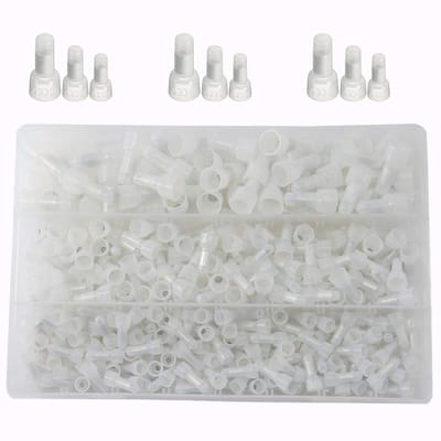 430 Stks Nylon Gesloten Einde Connectoren krimp Cap Terminals Connectors Kit(NM)