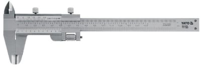 Yato YT-7200 - Analoge Schuifmaat - 150mm - Roestvrijstaal - Nauwkeurigheid 0,02mm