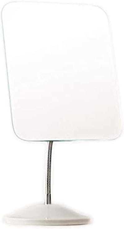 Make-up Spiegel - Vanity Spiegel Bureau Spiegel - Make-up Aanbrengen - Ultra-high-definition - 17x20cm - Wit