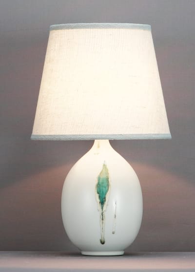 Fine Asianliving Chinese Tafellamp Modern met Bladeren D28xH46cm