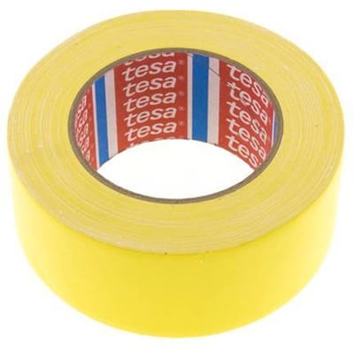 Industriële Plakband 50mm/25m Geel