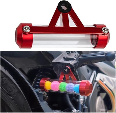Dailygoods- Stuurschijfhouder Universeel - Aluminium Houder - Motorfiets/Scooter/Quad - Waterdicht - Elegant Ontwerp - 8 x 3 cm