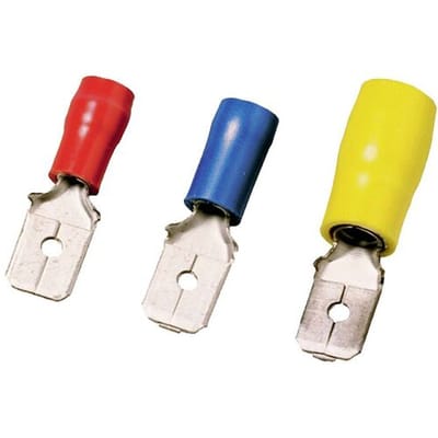 Weidmüller 9200590000 Platte connector Insteekbreedte: 6.3 mm Insteekdikte: 0.8 mm Blauw 100 stuk(s) Piece