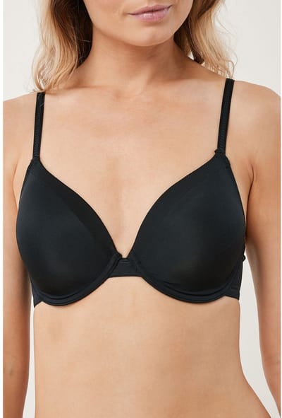 Next - Dames - A-E Afvlakkende Ultimate Comfort Beha's 2 Verpakking - Zwart