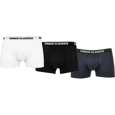 Urban Classics - Organic 3-Pack Boxershorts set - S - Multicolours