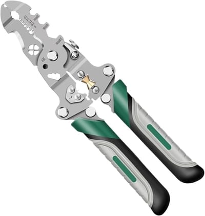 Draadstripgereedschap - Elektrische tang - Kabel strippen - 18-in-1 Functies - 22 cm Lengte - Zwart