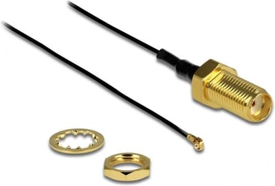 DeLOCK 88814 coax-kabel 0.2 m MHF IV (I-PEX) HSC MXHP32 Grijs