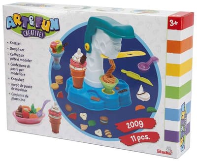 Simba - 106324619 - A&F Dough Set Ice Cream Station - Kneedset