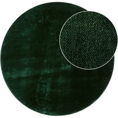 Tapijt Calissa groen 80 cm rond
