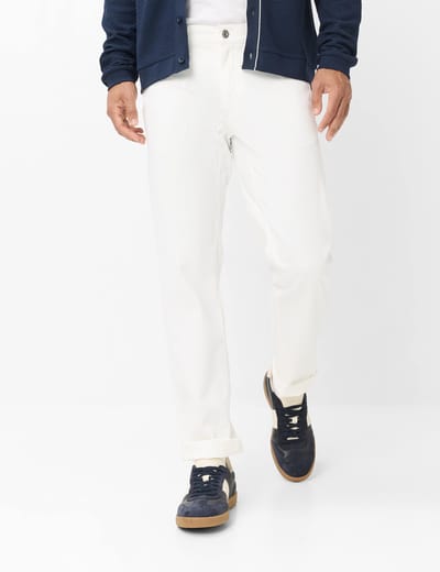 Brax Heren Jeans  Style COOPER, wit, maat 48/32