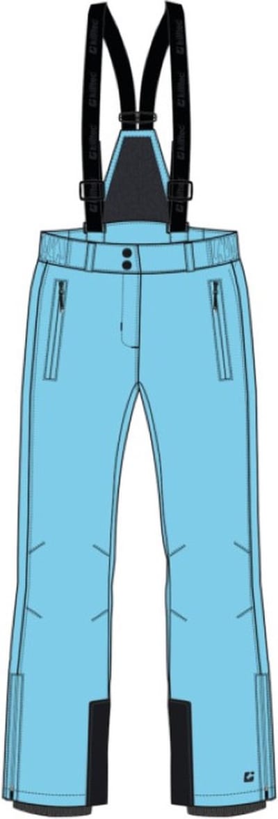 Killtec dames skibroek - ski broek dames - 41629 - lichtblauw - maat 38