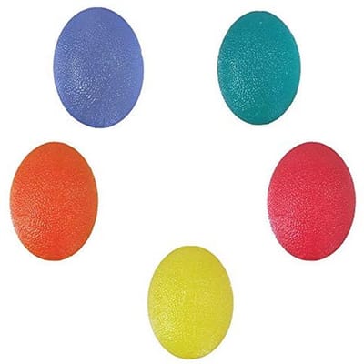 5-Pack Meervoudige Weerstand Therapie Oefening Gel Knijp Ballen voor Hand En Pols Versterking