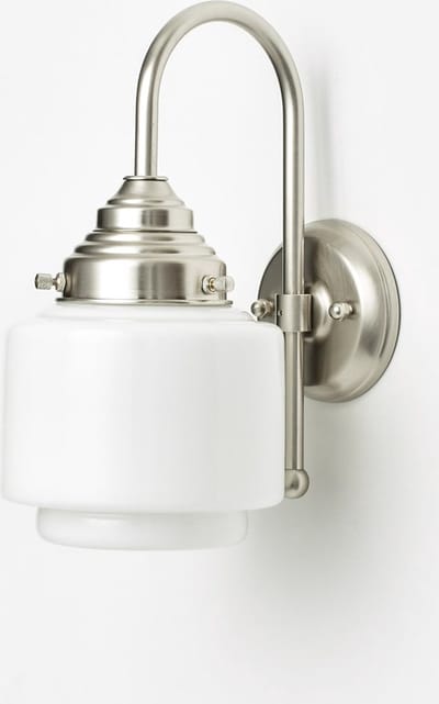 Wandlamp Getrapte Cilinder Small Meander Matnikkel - Art Deco Trade