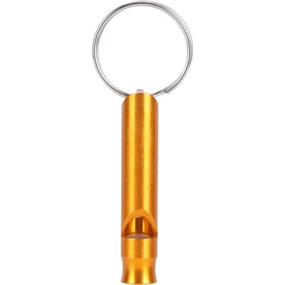 Ultrasone Fluitje Draagbaar Aluminiumlegering Vogels Duiven Trainingsgereedschap Vogelbenodigdheden Oranje orange