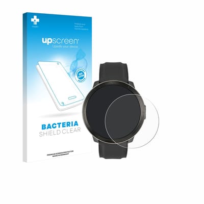 upscreen - Screenprotector voor Watchmark Kardiowatch WM18 Plus - Folie Beschermfolie transparant antibacterieel