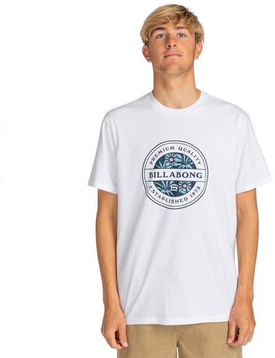 Billabong Rotor Fill T-shirt Met Korte Mouwen Wit S Man