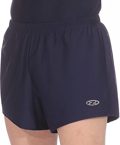 Marineblauwe herenturnbroek maat 110-116 jongens gymbroek blauw blauwe donkerblauw donkerblauwe marine navy lycra
