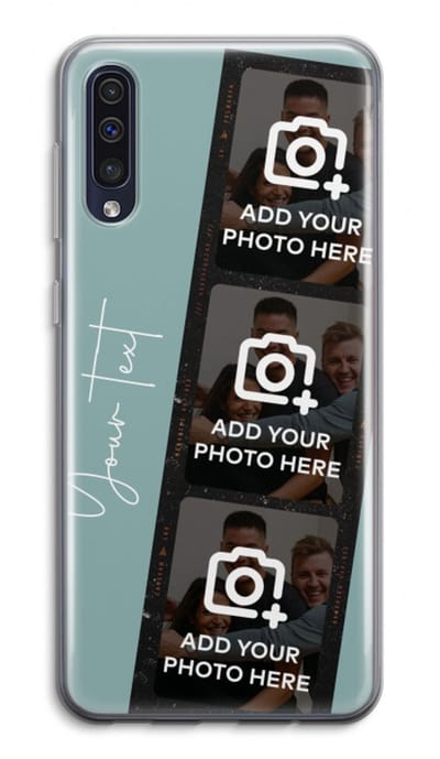 Gepersonaliseerd - Case Company® - Hoesje geschikt voor Samsung Galaxy A50 hoesje - Filmrol N°1 - Soft Cover Telefoonhoesje - Bescherming aan alle Kanten en Schermrand