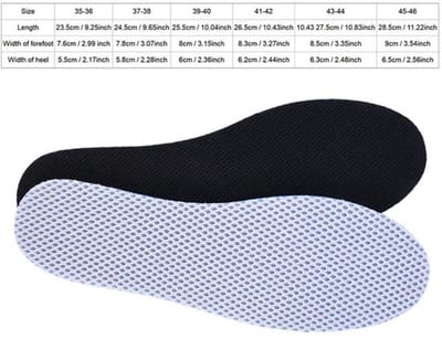 Dailygoody - Spons Schoenen inlegzolen - Comfortabel - Ademend