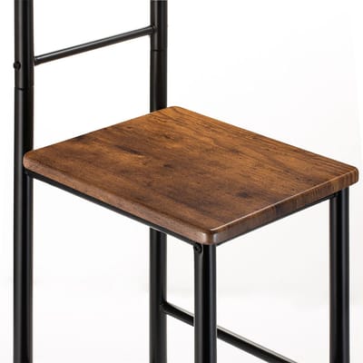Kledingrek JIVO, set van 2 - Zwart/Vintage