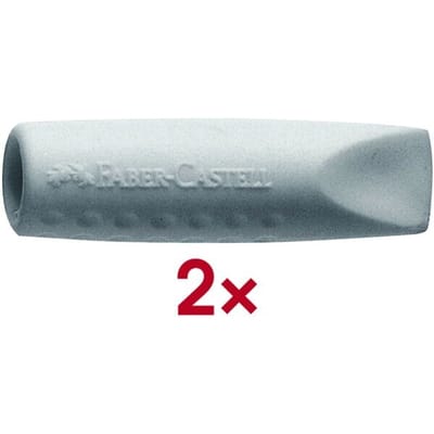 Faber-Castell gum dop - Grip 2001 - grijs - FC-187000