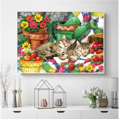 Diamond Painting Kits Magic Home Decor Mozaïek Kruissteek Dierenborduurwerk Handgemaakte Gift Diamond Art Full Square 20X30CM