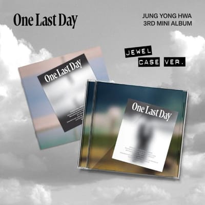 JUNG YONG HWA - One Last Day JEWEL CASE Ver. / 3e mini-album 1EA black