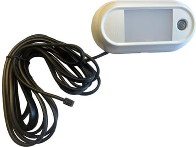 LED binnenverlichting 12/24V - blauw of wit licht - met 350 mm DC kabel