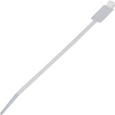 TRU COMPONENTS 1593124 TC-MCV-200203 Kabelmarkering Markeringsvlak: 28 x 13 mm Natuur 100 stuk(s)